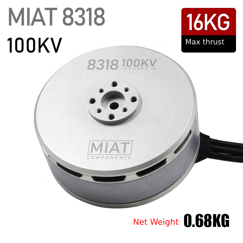 8318 100kv 24v 36v 48v 4000w 1 - огляд і ціна 8318 Outrunner Brushless Motor
