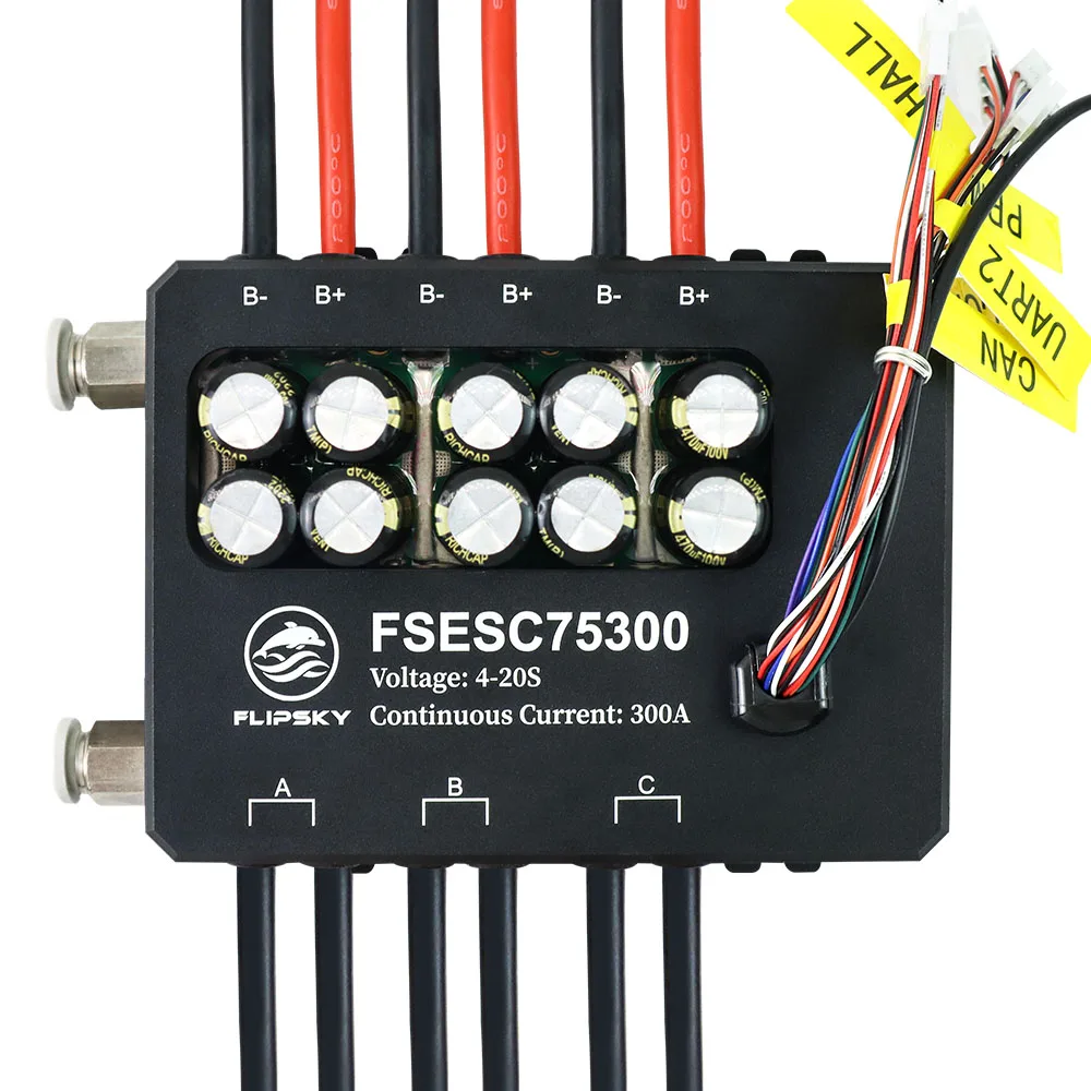 AvaCoreFlipsky Fsesc 75300 84v - огляд і ціна Vesc 75300 High Current Esc